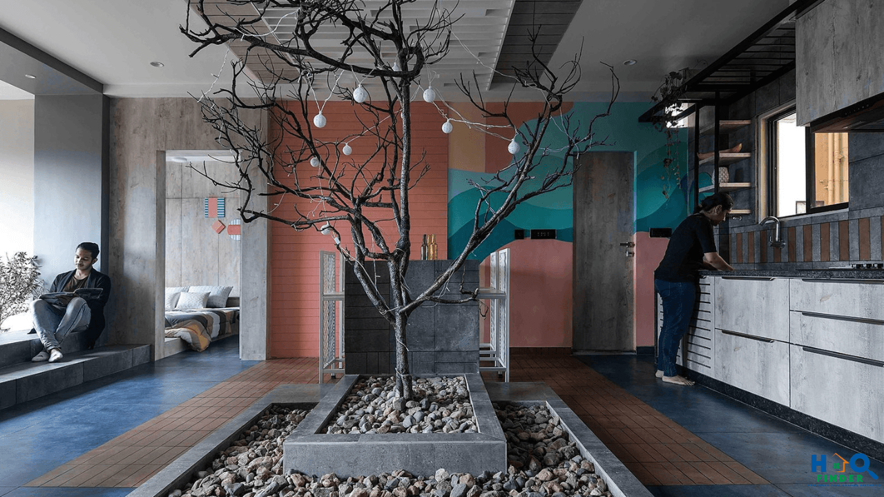 Modern architecture - Indoor-outdoor connection