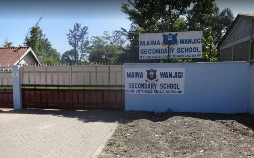 Maina Wajingi High School Administration block