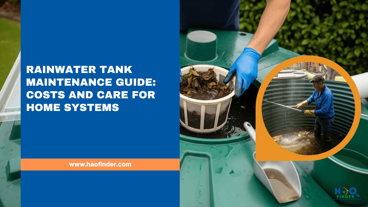 Rainwater Tank Maintenance Guide: Costs and Care for Home Systems