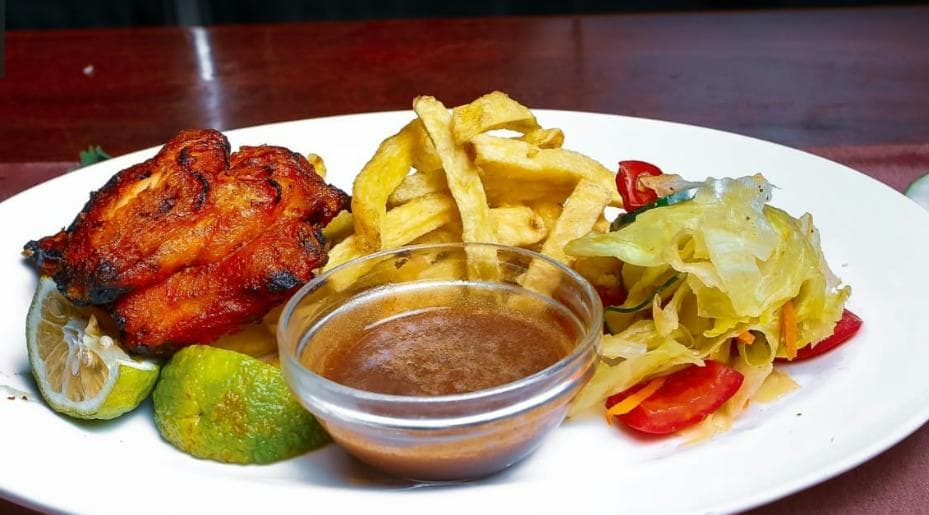 Food served at Kilimanjaro Food Court