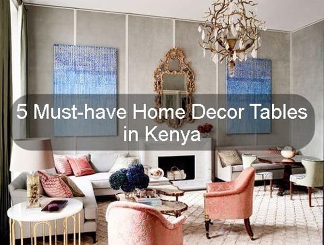 Home decor tables