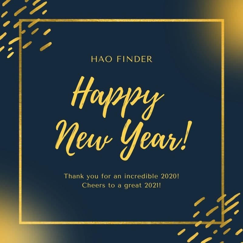 Hao Finder New Year Message - Reflections and Hope for 2021