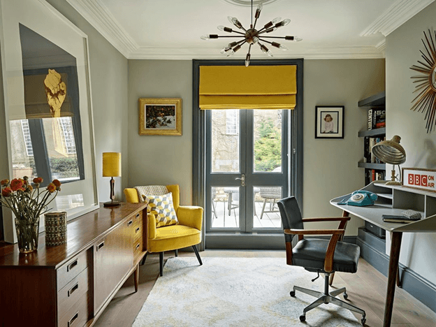 Desk and chair set